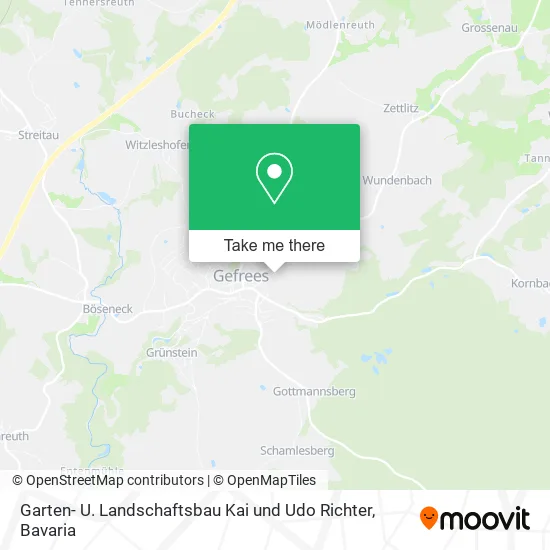 Карта Garten- U. Landschaftsbau Kai und Udo Richter