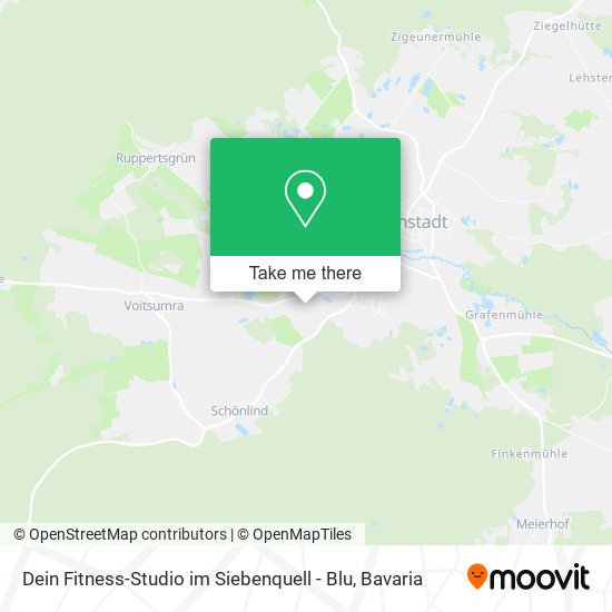Dein Fitness-Studio im Siebenquell - Blu map