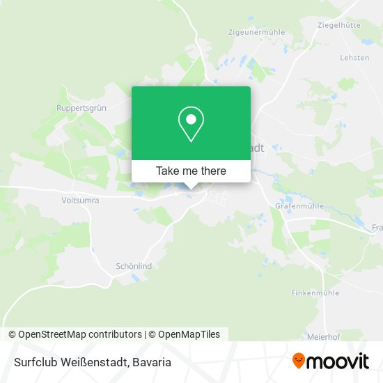 Surfclub Weißenstadt map