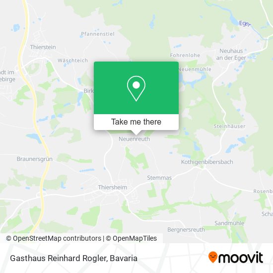 Gasthaus Reinhard Rogler map