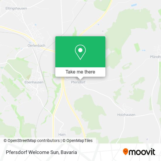 Pfersdorf Welcome Sun map