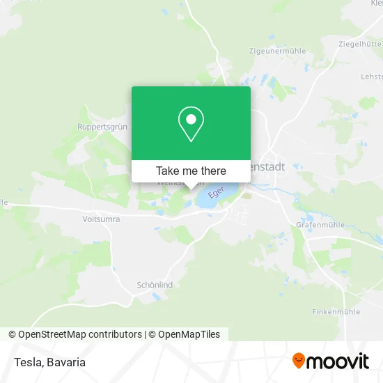 Карта Tesla