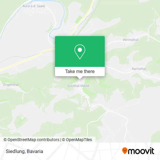Карта Siedlung