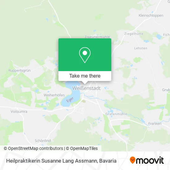 Карта Heilpraktikerin Susanne Lang Assmann