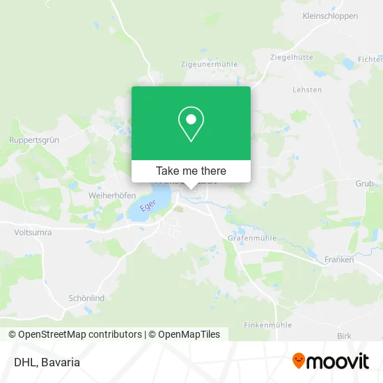 Карта DHL