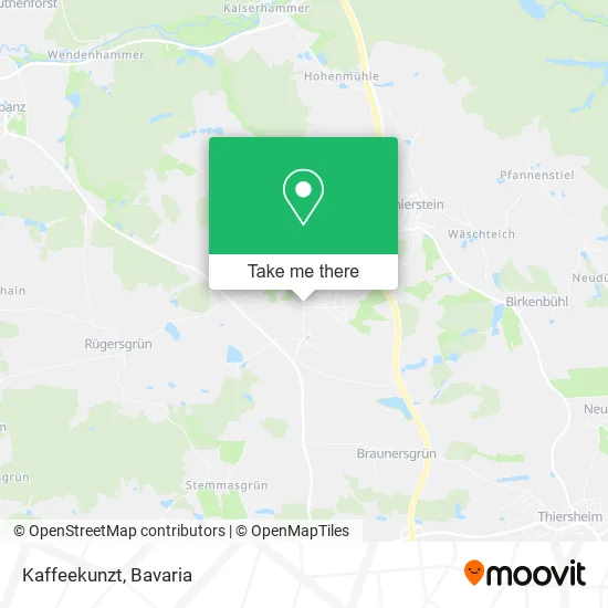 Карта Kaffeekunzt