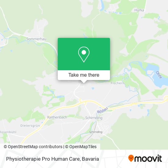 Physiotherapie Pro Human Care map