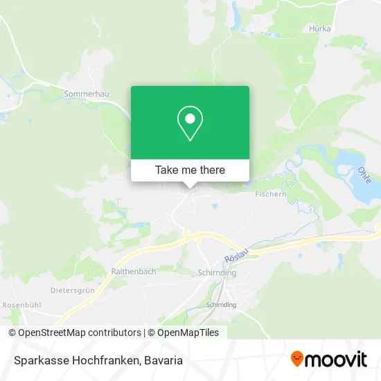 Карта Sparkasse Hochfranken