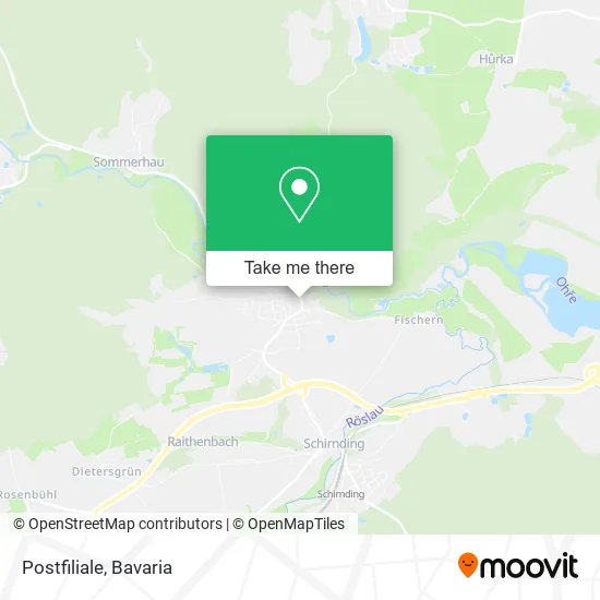 Карта Postfiliale