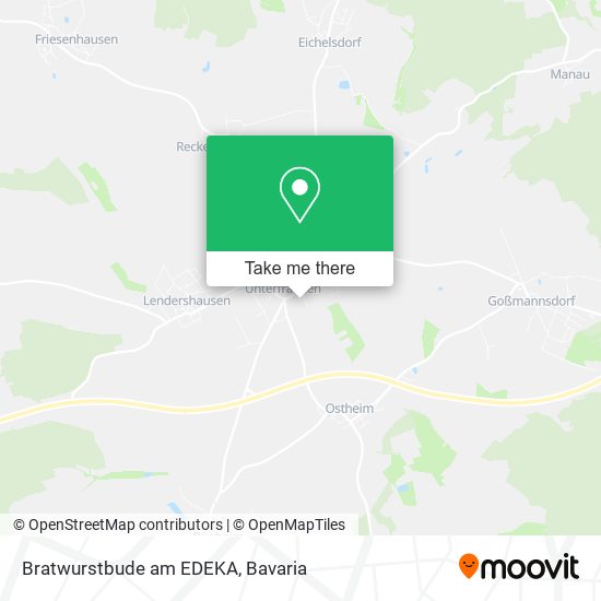 Карта Bratwurstbude am EDEKA