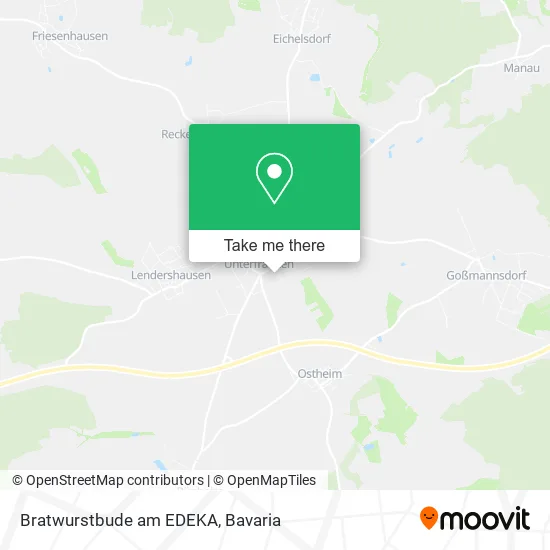 Карта Bratwurstbude am EDEKA