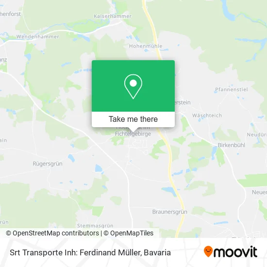 Карта Srt Transporte Inh: Ferdinand Müller