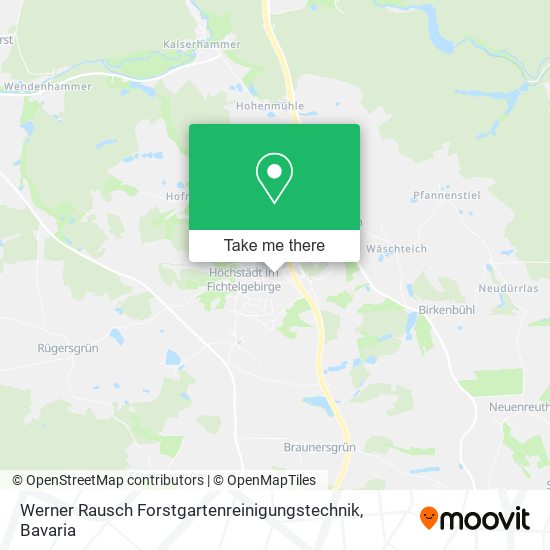 Werner Rausch Forstgartenreinigungstechnik map