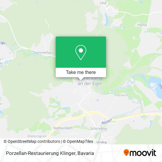 Porzellan-Restaurierung Klinger map