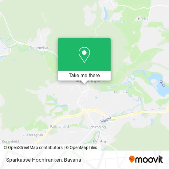 Карта Sparkasse Hochfranken