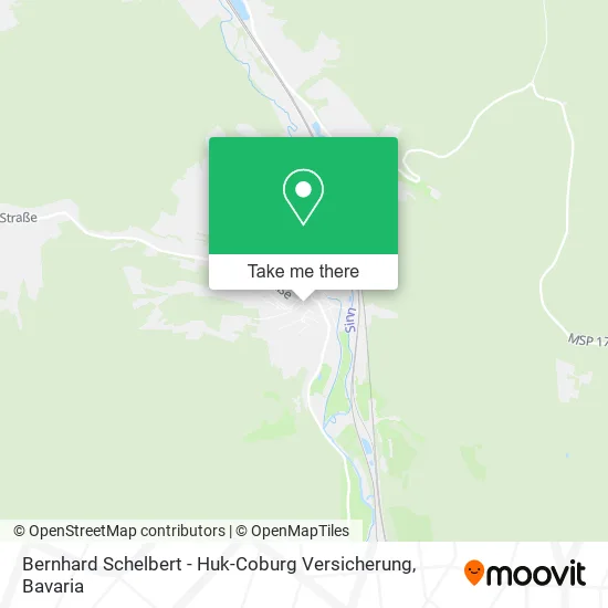 Карта Bernhard Schelbert - Huk-Coburg Versicherung