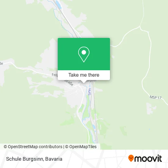 Schule Burgsinn map