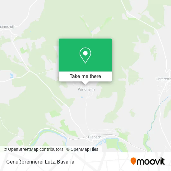 Карта Genußbrennerei Lutz