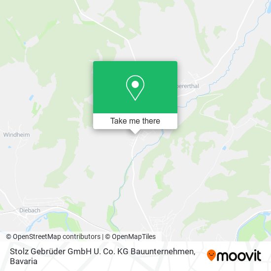 Stolz Gebrüder GmbH U. Co. KG Bauunternehmen map
