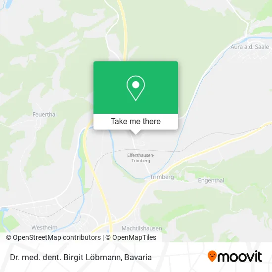 Dr. med. dent. Birgit Löbmann map