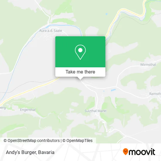 Карта Andy's Burger