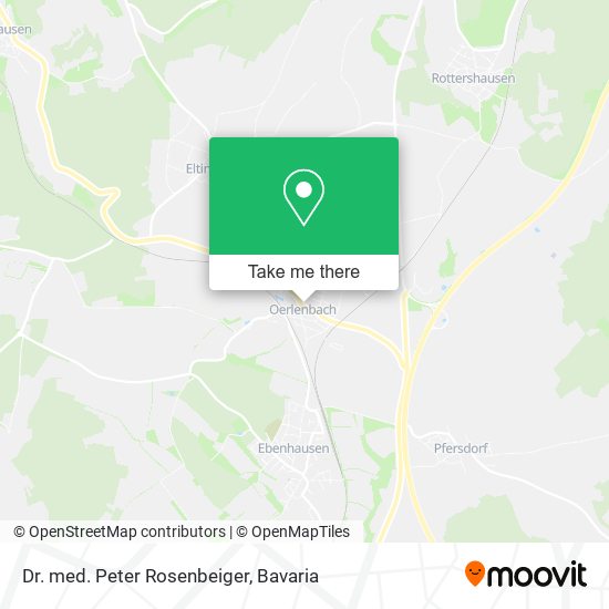 Dr. med. Peter Rosenbeiger map