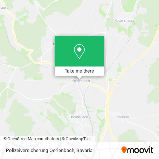 Polizeiversicherung Oerlenbach map