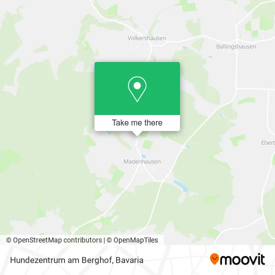 Карта Hundezentrum am Berghof