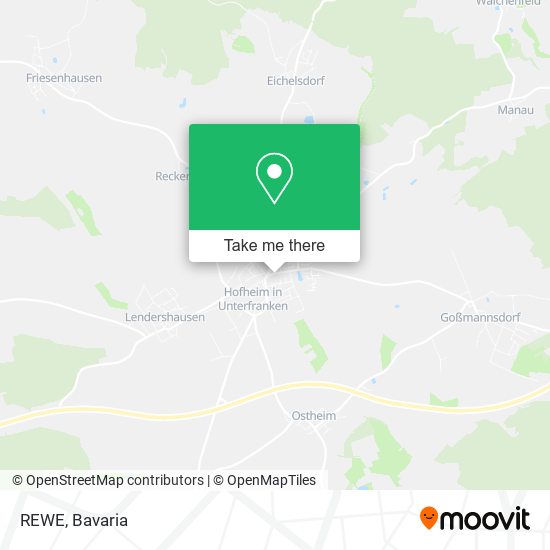 REWE map