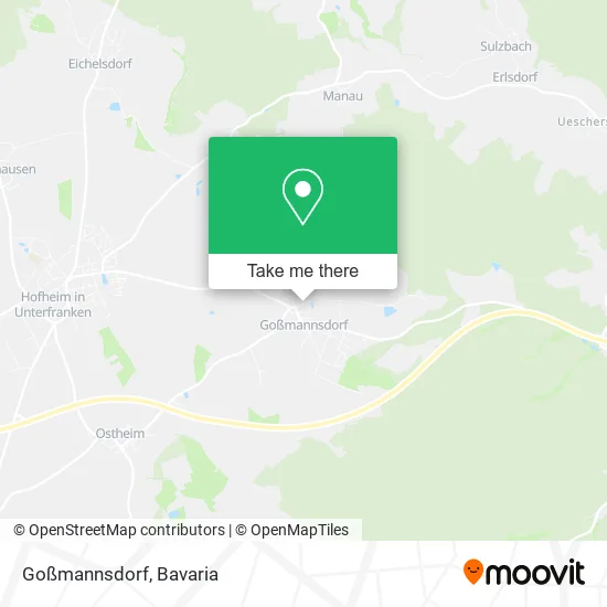 Карта Goßmannsdorf