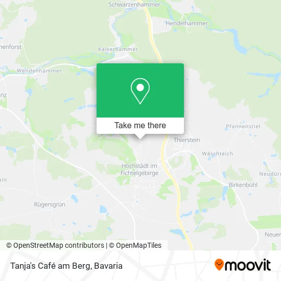 Карта Tanja's Café am Berg