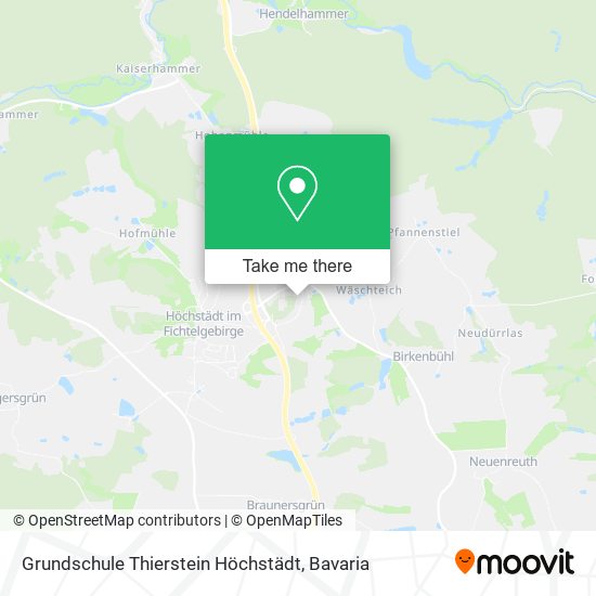 Grundschule Thierstein Höchstädt map