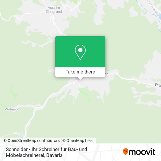 Schneider - Ihr Schreiner für Bau- und Möbelschreinerei map
