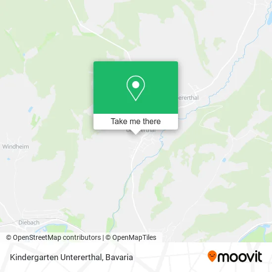 Карта Kindergarten Untererthal