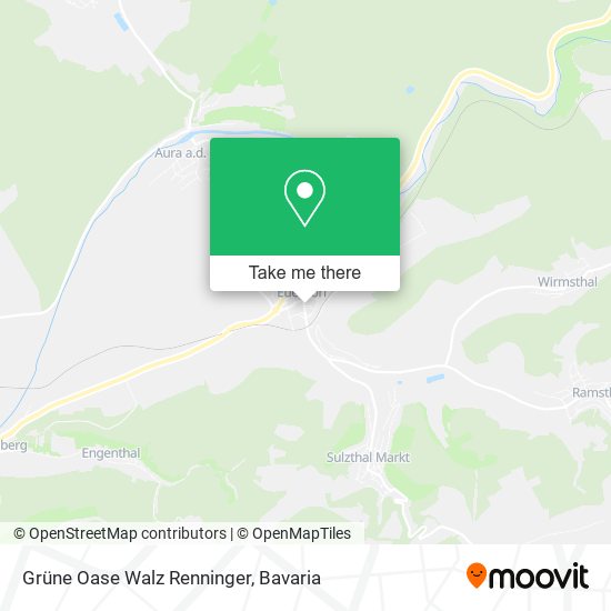 Grüne Oase Walz Renninger map
