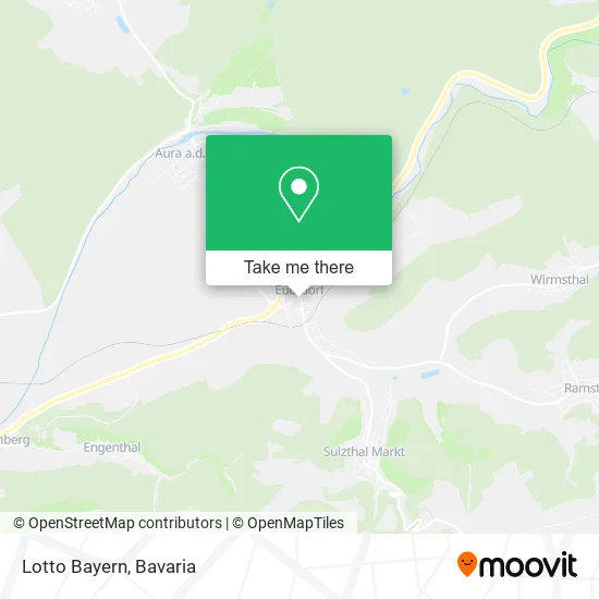 Карта Lotto Bayern