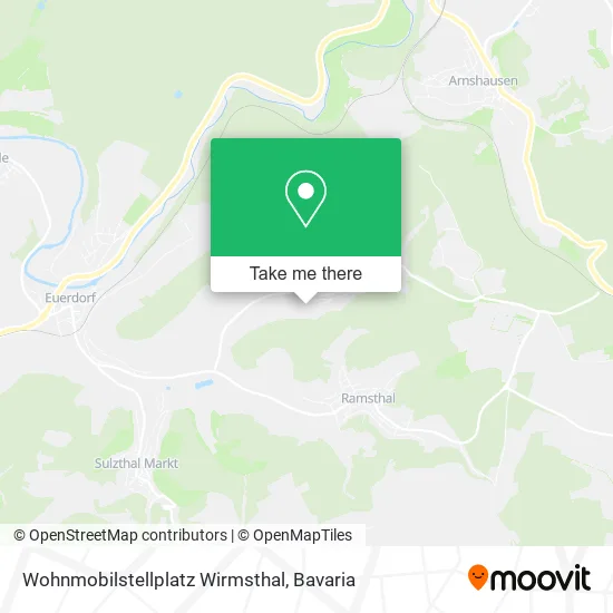 Карта Wohnmobilstellplatz Wirmsthal