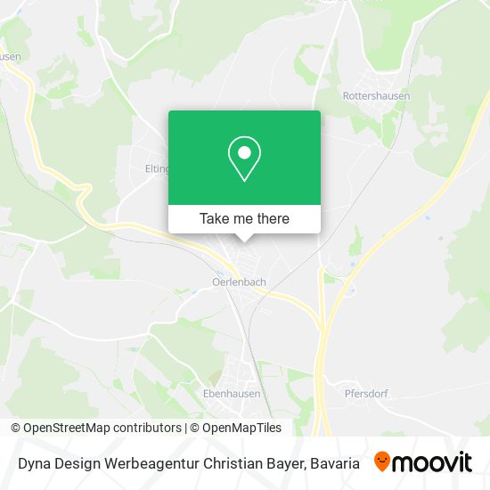 Dyna Design Werbeagentur Christian Bayer map