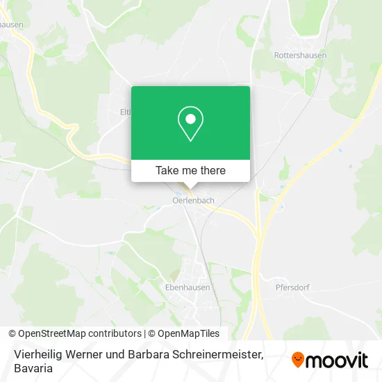 Vierheilig Werner und Barbara Schreinermeister map