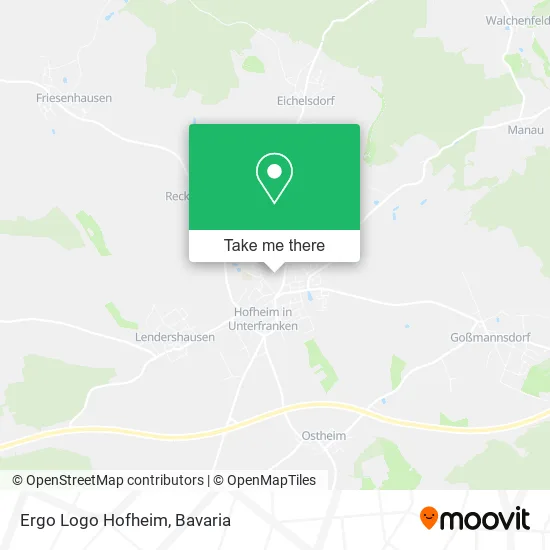 Карта Ergo Logo Hofheim