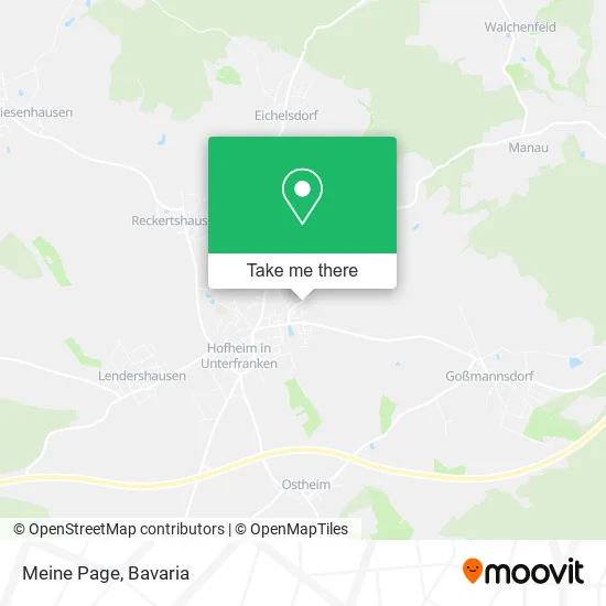 Карта Meine Page