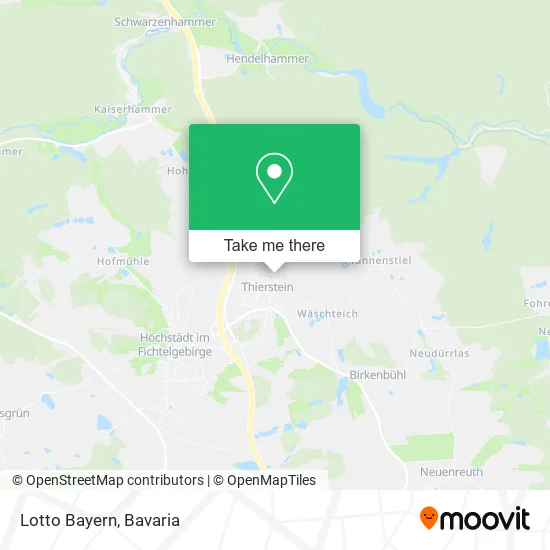 Карта Lotto Bayern