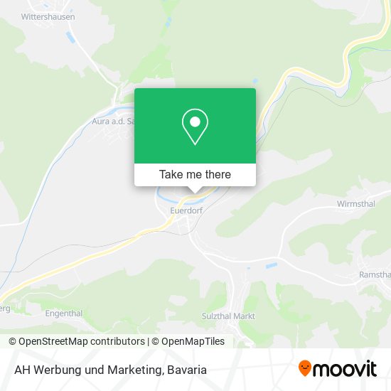 AH Werbung und Marketing map