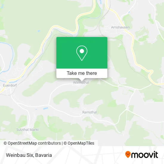 Карта Weinbau Six