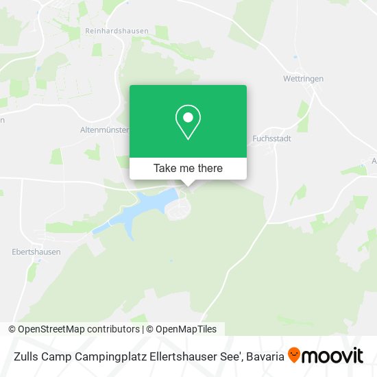 Zulls Camp Campingplatz Ellertshauser See' map