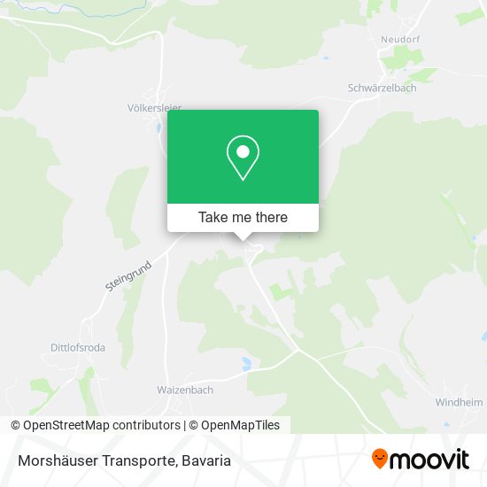 Карта Morshäuser Transporte