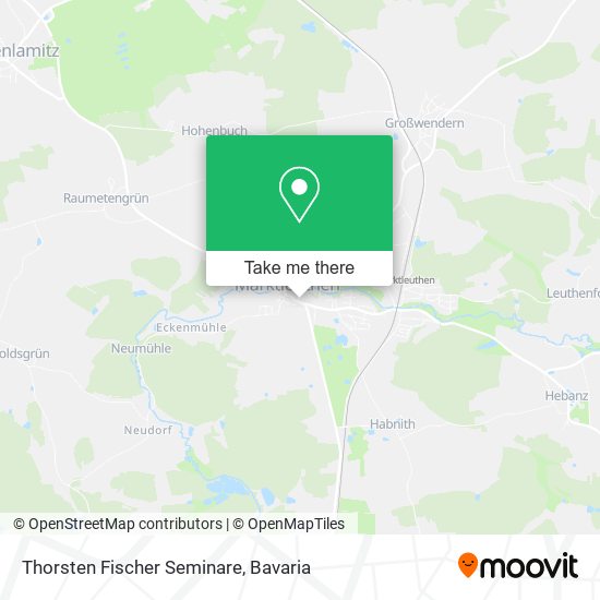 Карта Thorsten Fischer Seminare