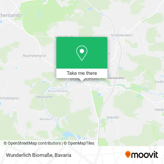 Карта Wunderlich Biomaße