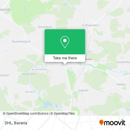 Карта DHL