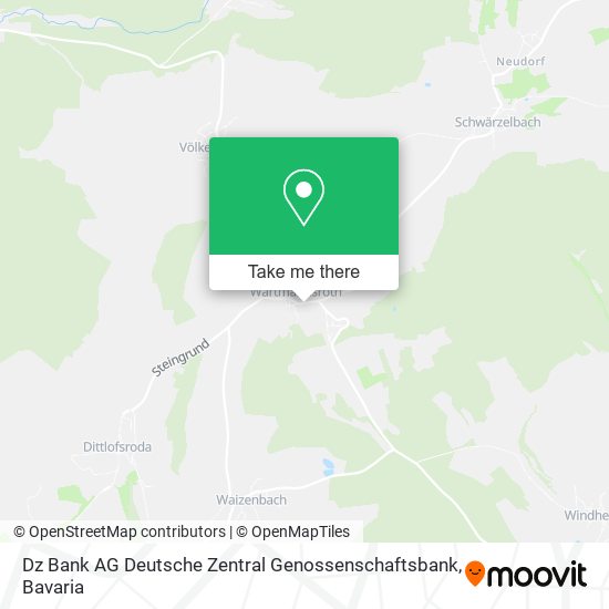 Dz Bank AG Deutsche Zentral Genossenschaftsbank map